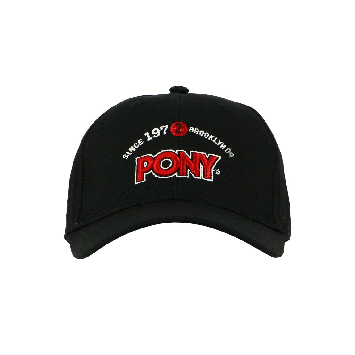 Pony Gorro Visera Since Negro/Rojo