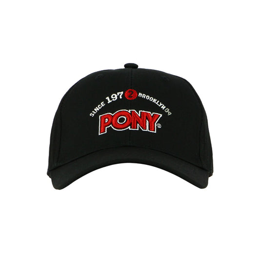 Pony Gorro Visera Since Negro/Rojo