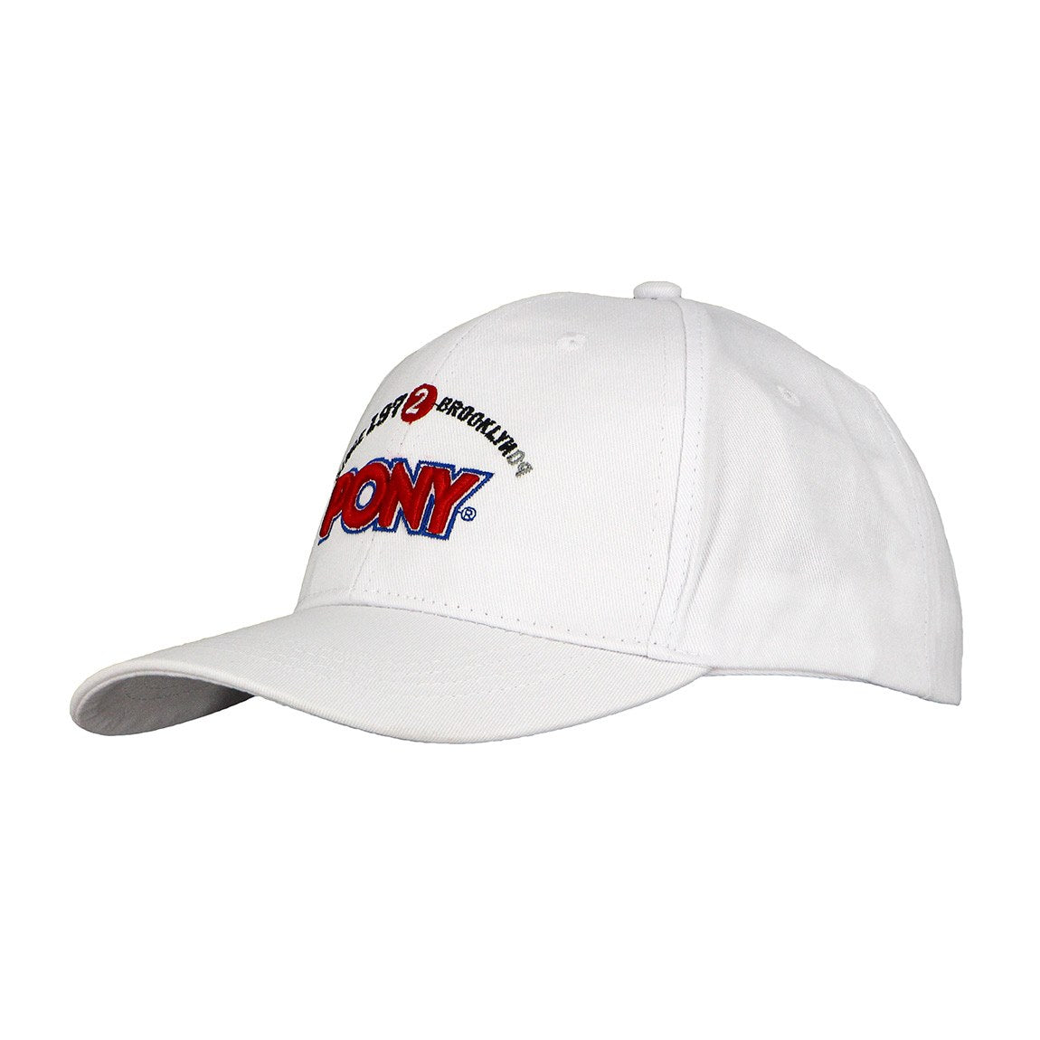 Pony Gorro Visera Since Blanco/Rojo