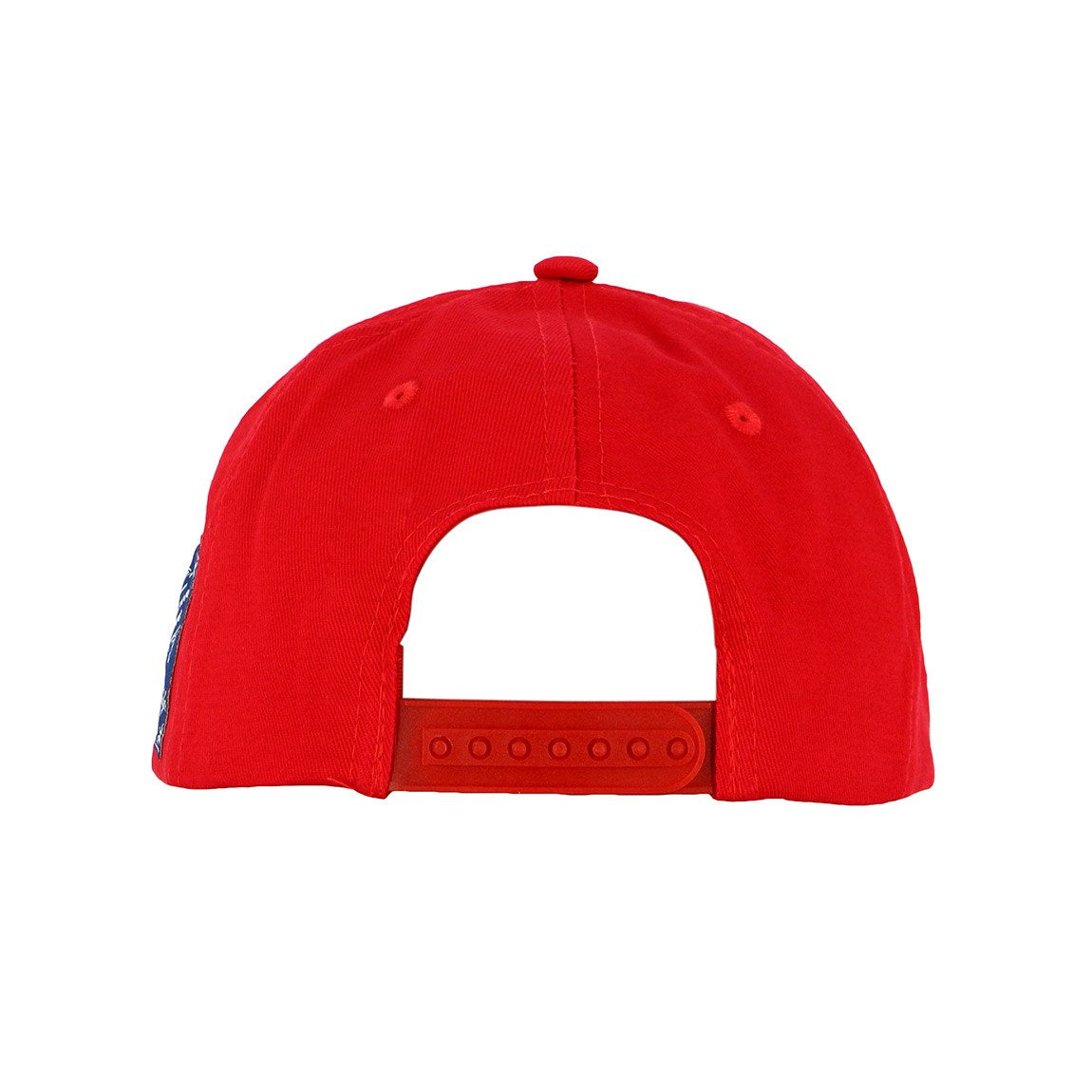 Pony Gorro Visera Rojo-Azul