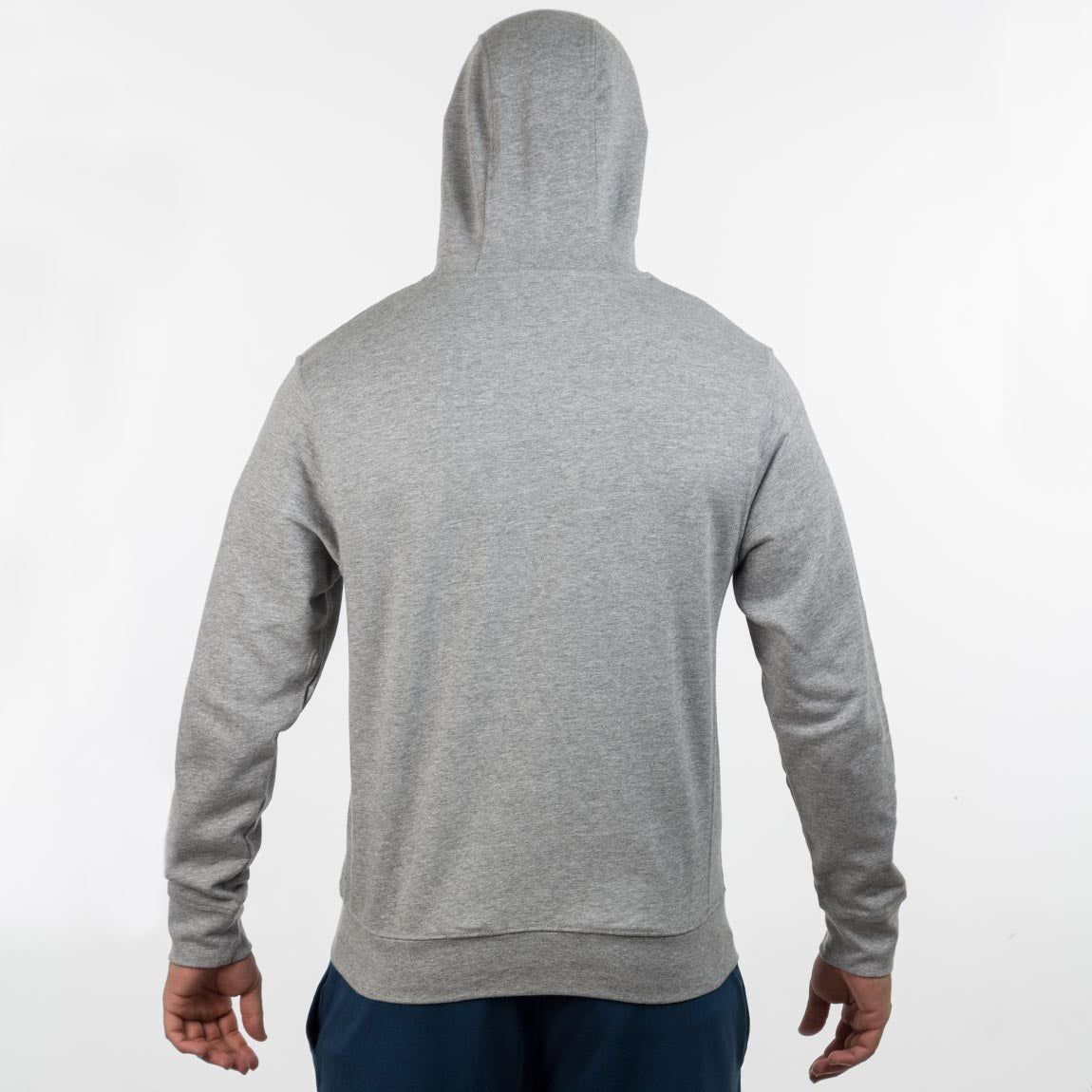 Pony hombre canguro con cierre-gris