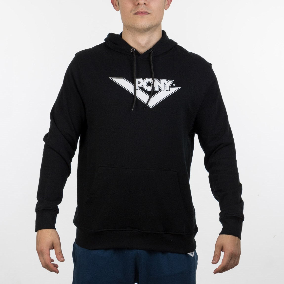 Pony hombre canguro-negro