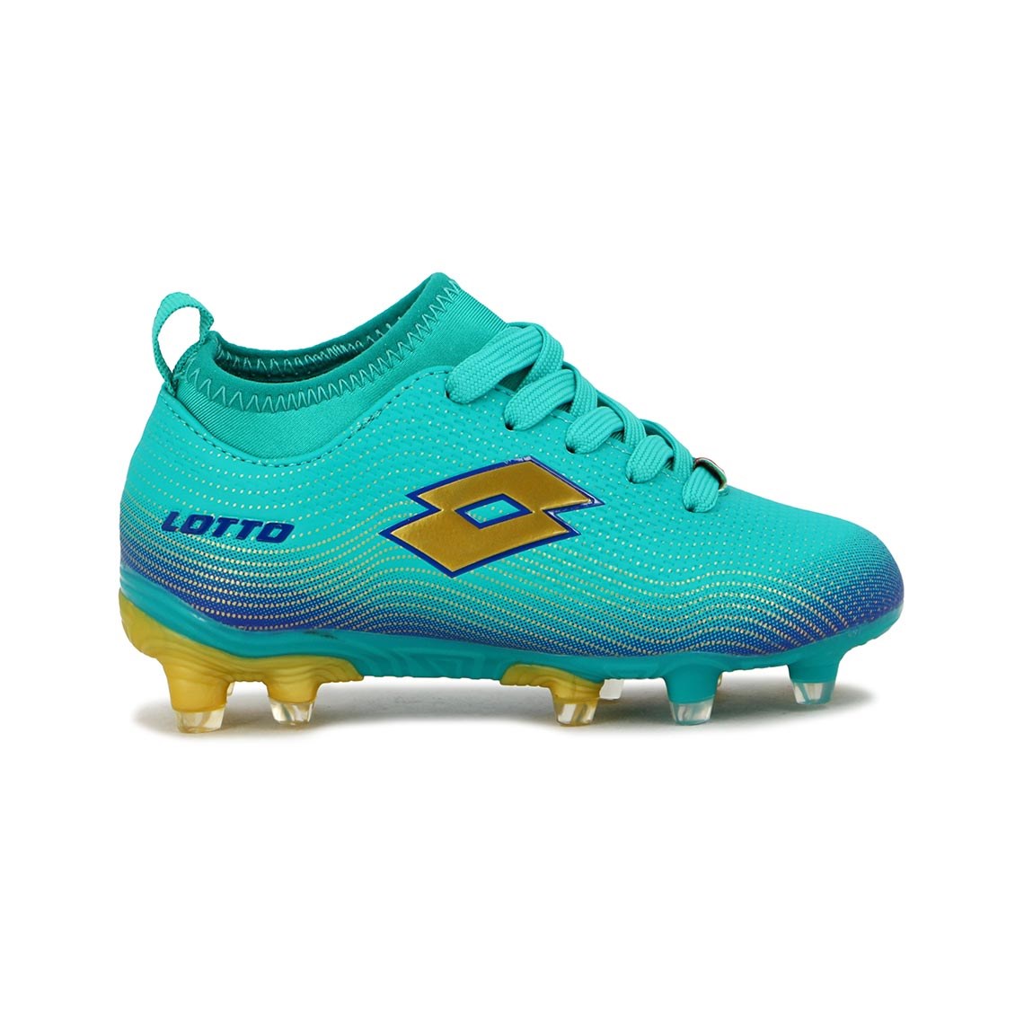 Lotto torino futbol CANCHA Niño baby TURQUOISE/BLACK
