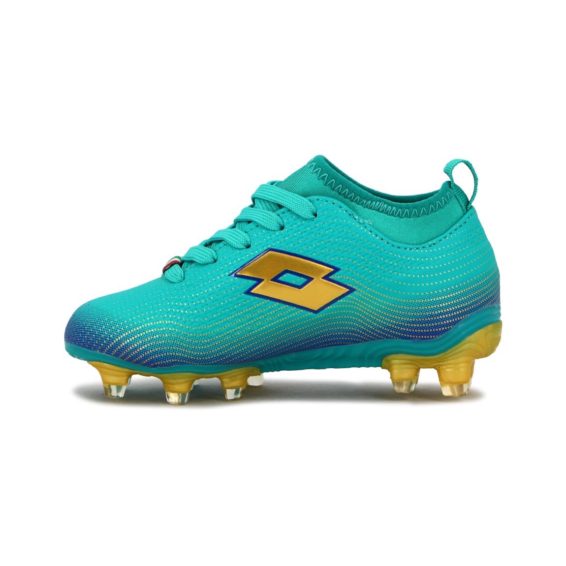 Lotto torino futbol CANCHA Niño baby TURQUOISE/BLACK