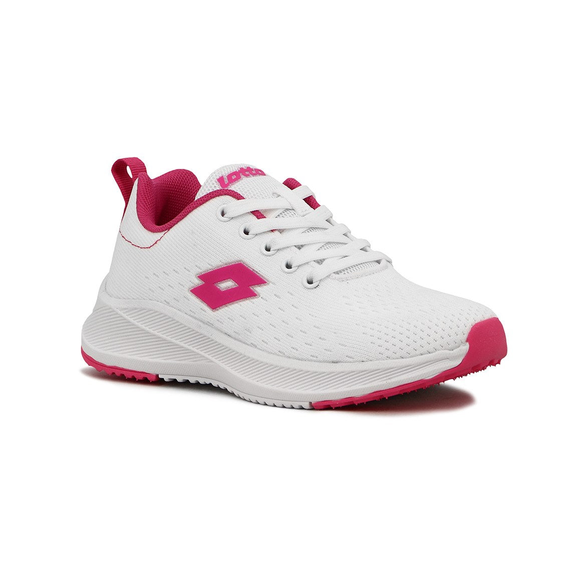 Lotto champion running mujer blanco-fucsia