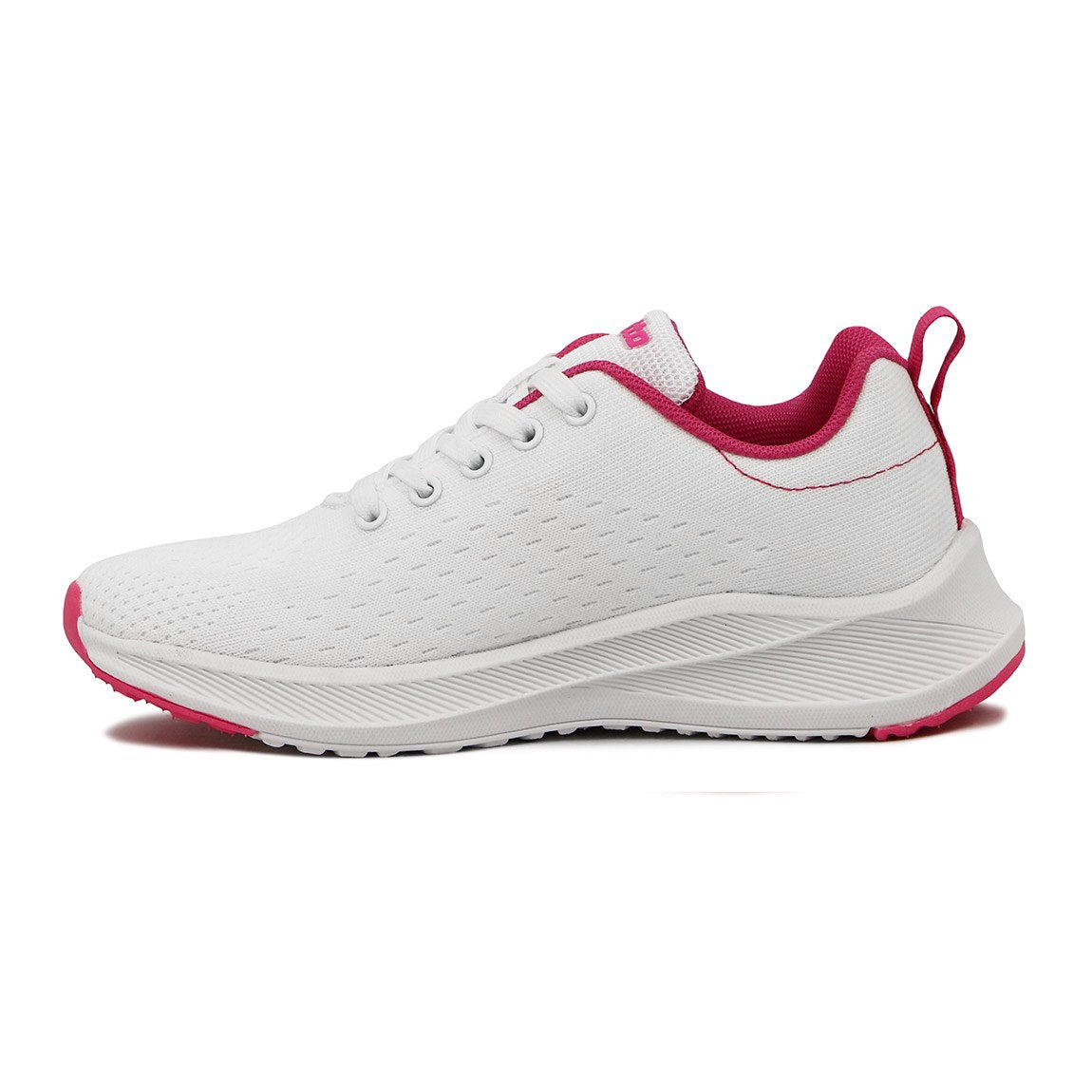 Lotto champion running mujer blanco-fucsia