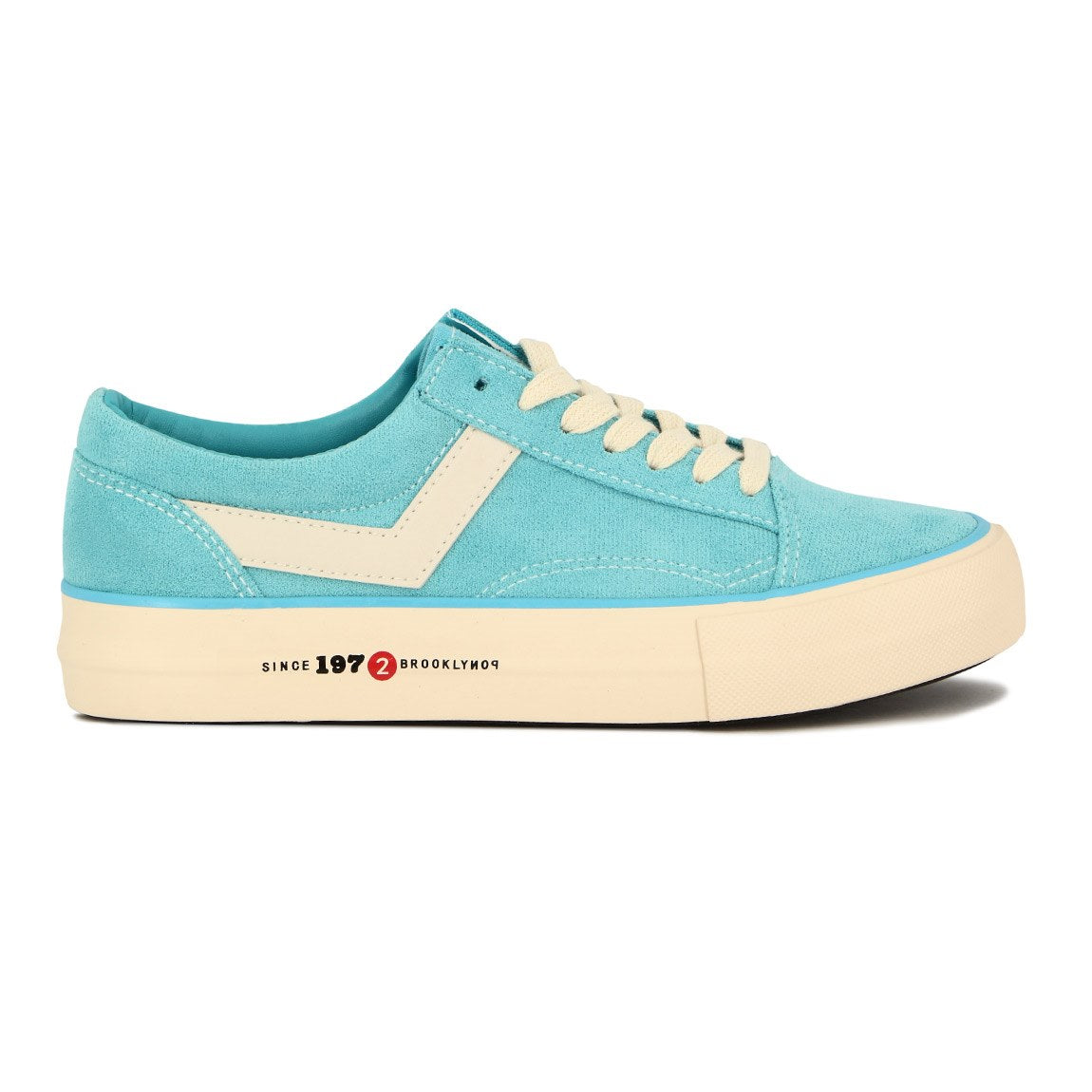 Pony Champion Casual Since 1972 Gamuza Sky Blue