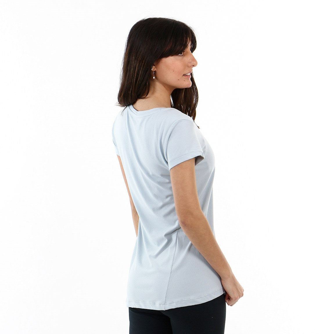 FILA REMERA FEMENINA DOTS II - LIGHT GREY