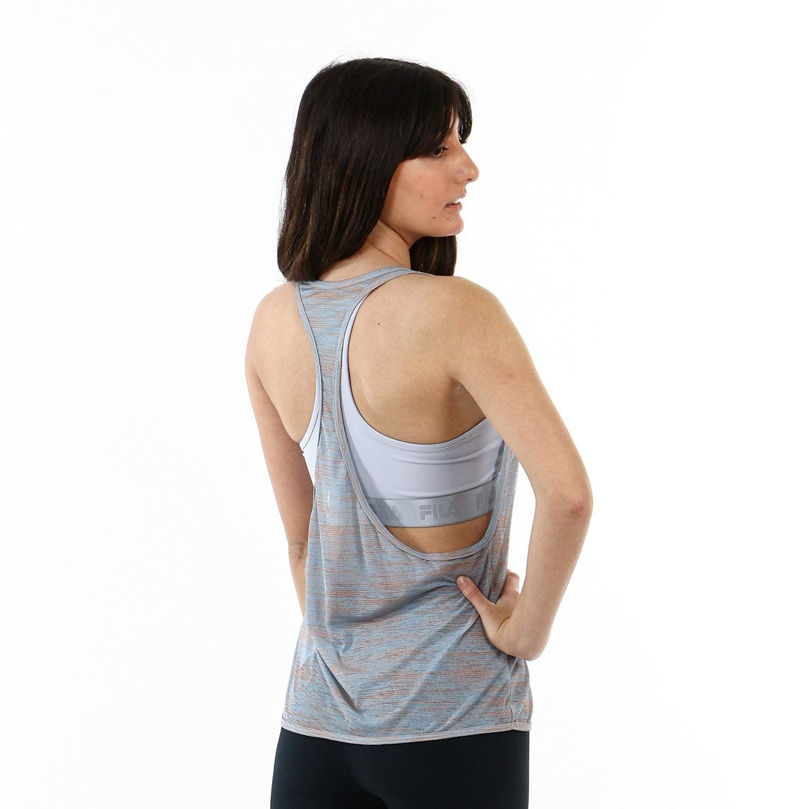 FILA REMERA MUSCULOSA FEMENINA LIGHT RUN II - BLUE