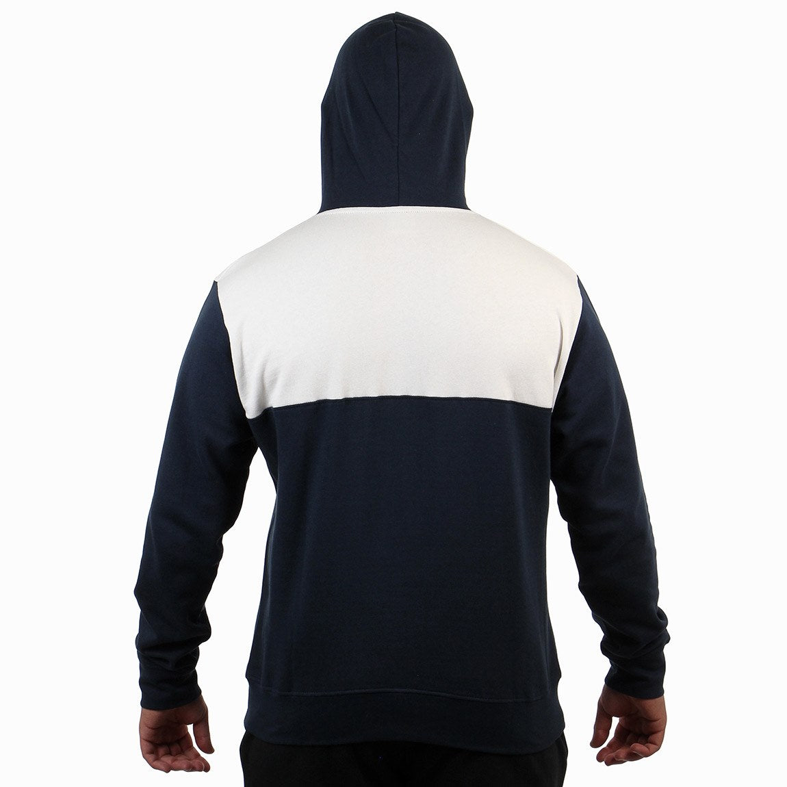 Pony hombre canguro combinado-blanco/marino