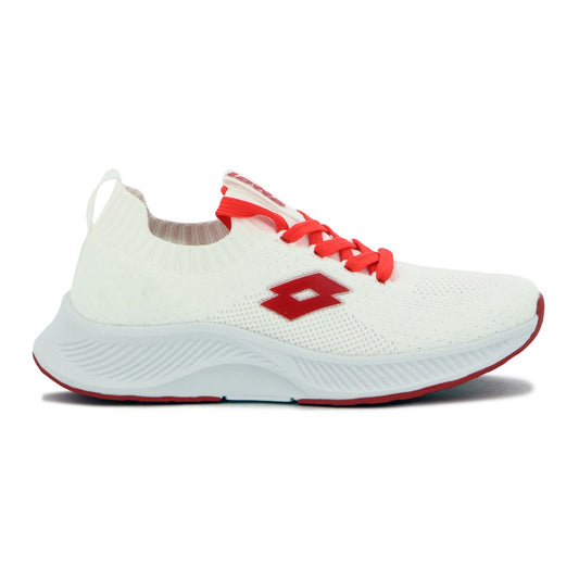 Lotto champion running mujer blanco/rojo