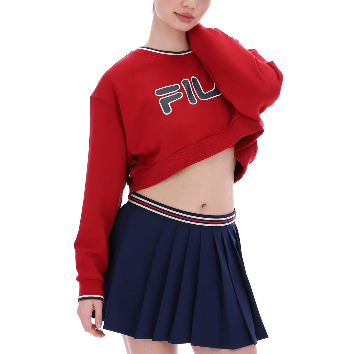 Fila mujer Buzo pullover - red
