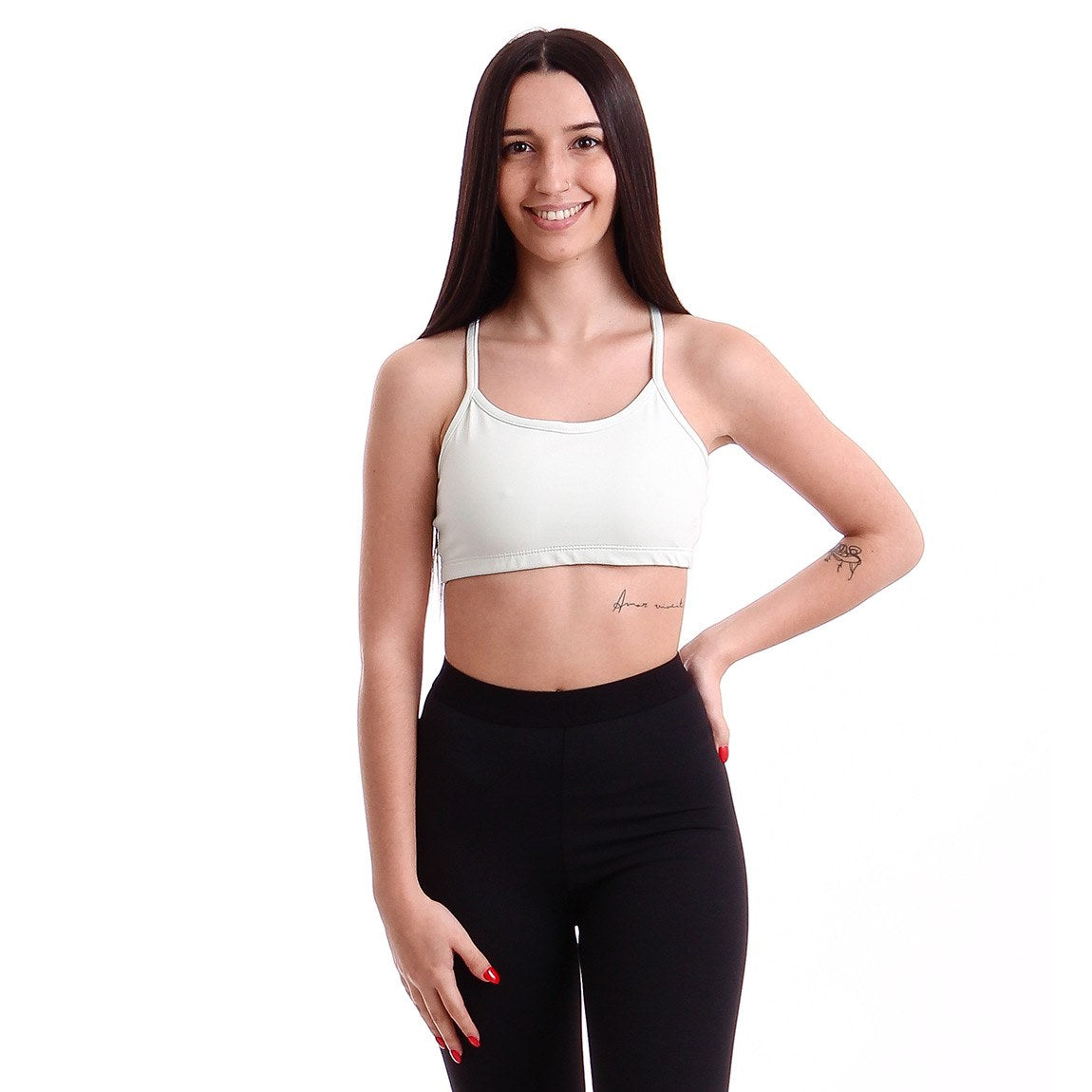 Fila Top Mujer life Beige