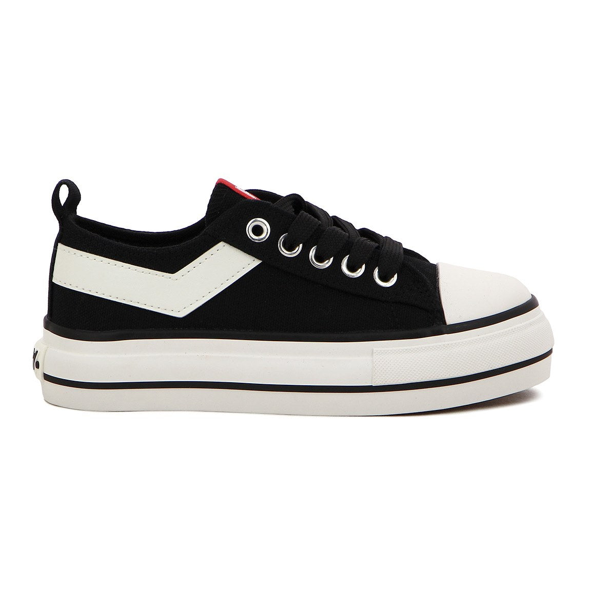 Pony calzado plataforma casual classic Niño - Negro