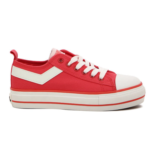 Pony calzado plataforma casual classic Niño - Coral