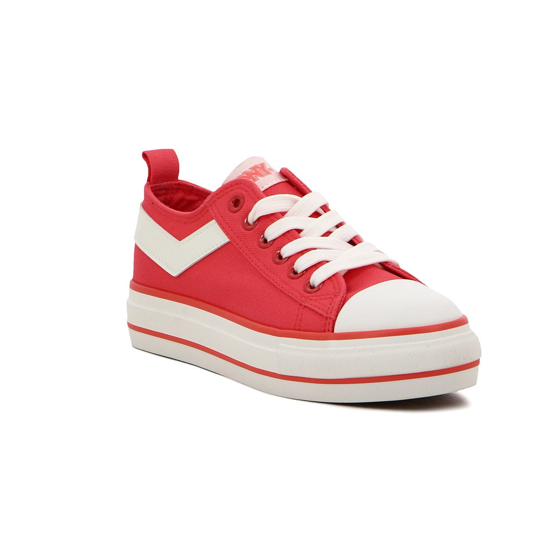 Pony calzado plataforma casual classic women-coral