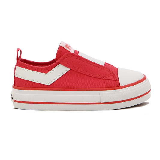 Pony calzado plataforma elastico casual classic women-coral