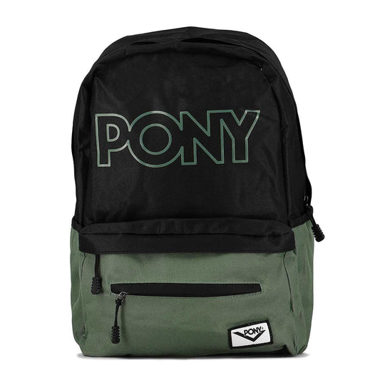 Pony mochila Soho gris/negro