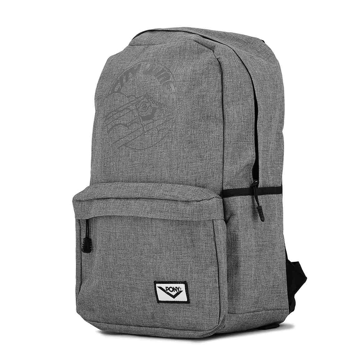 Pony mochila Harlem gris