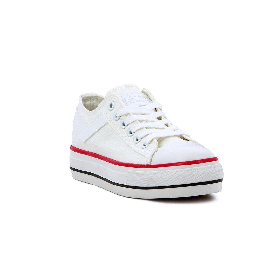 Pony Calzado Plataforma Casual Classic Mujer - Blanco