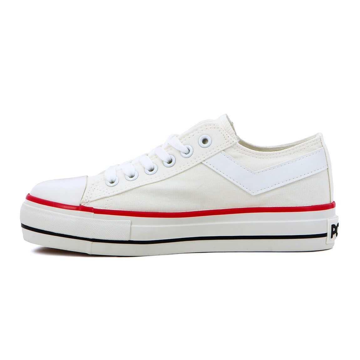 Pony Calzado Plataforma Casual Classic Mujer - Blanco