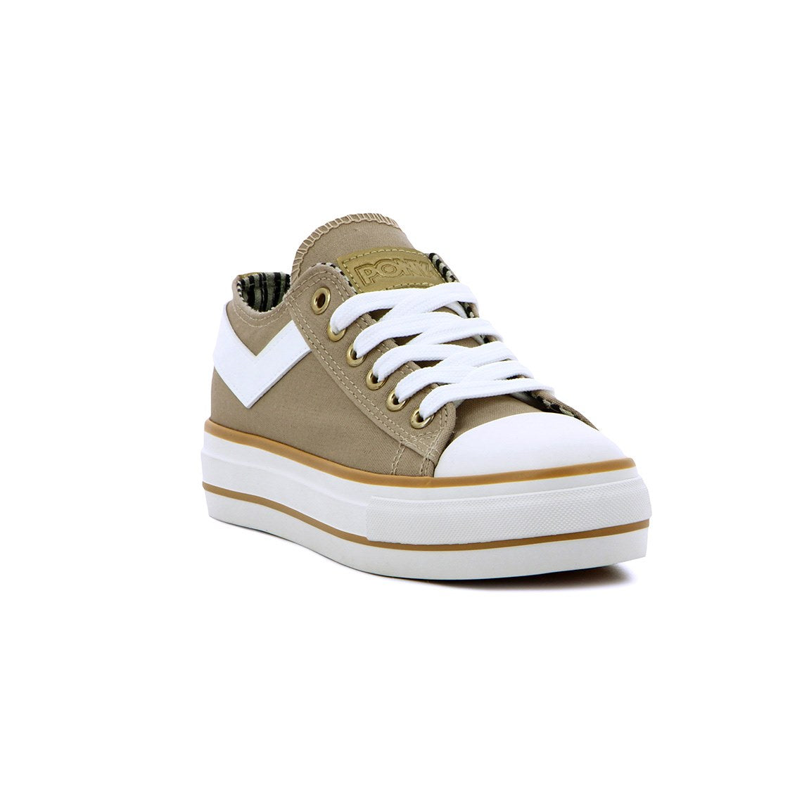 Pony Calzado Plataforma Casual Classic Mujer - Beige