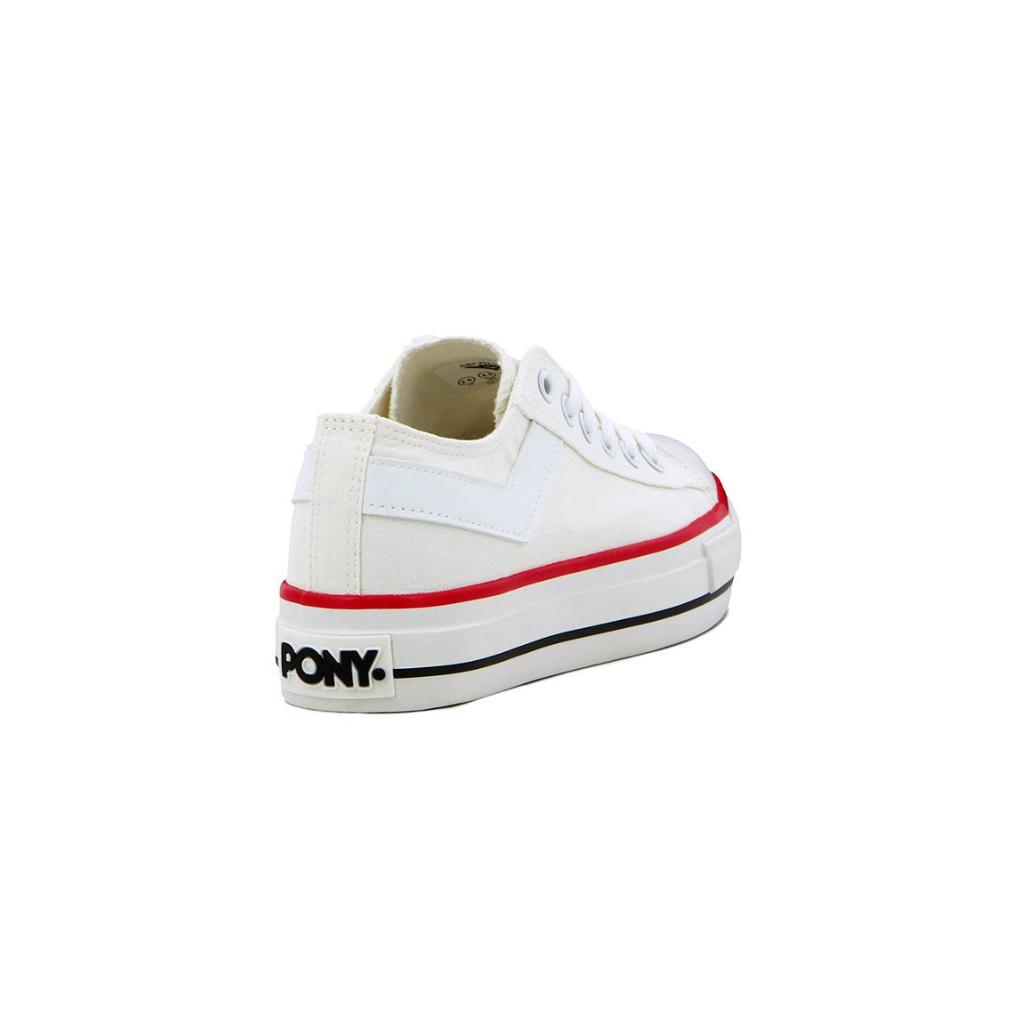 Pony Calzado Plataforma Casual Classic Niño - Blanco