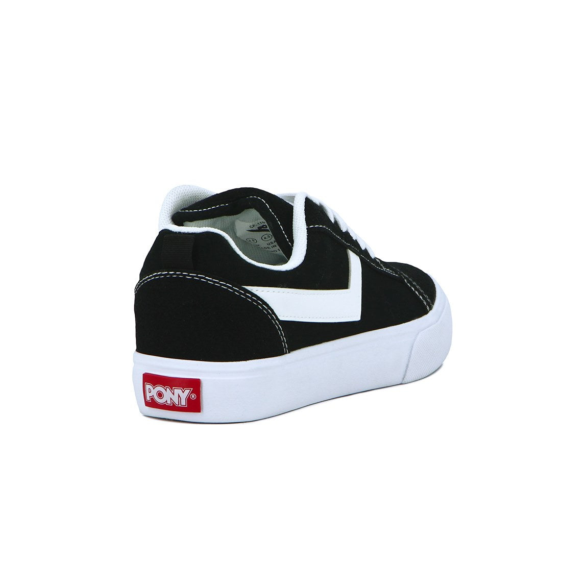 Pony champion casual lona-gamuza Hombre - Negro