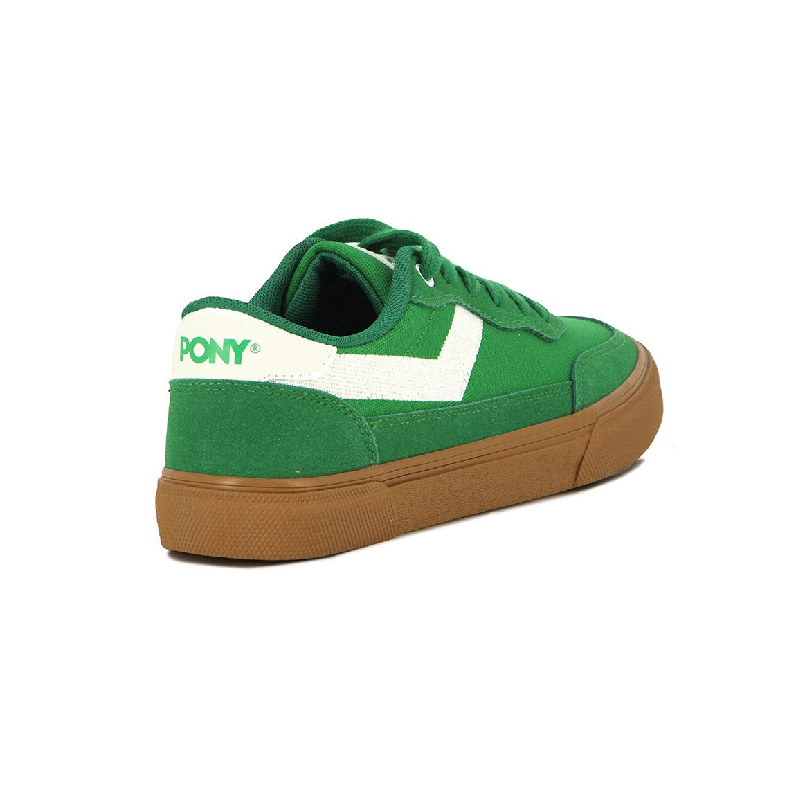Pony Champion Casual BRONX Hombre Canva-Suede / Green/White