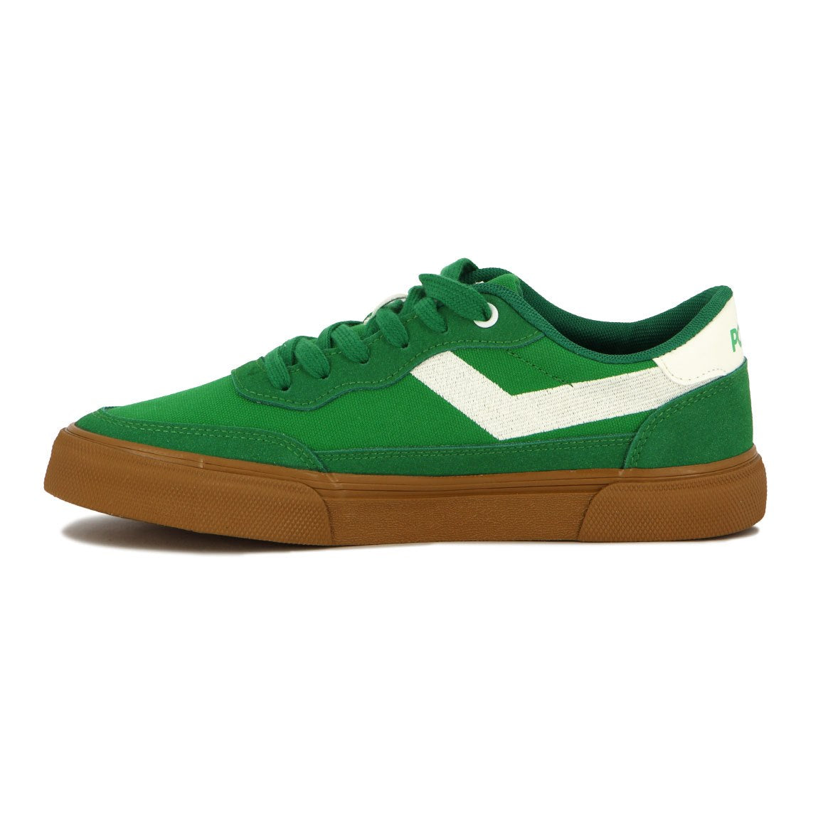 Pony Champion Casual BRONX Hombre Canva-Suede / Green/White