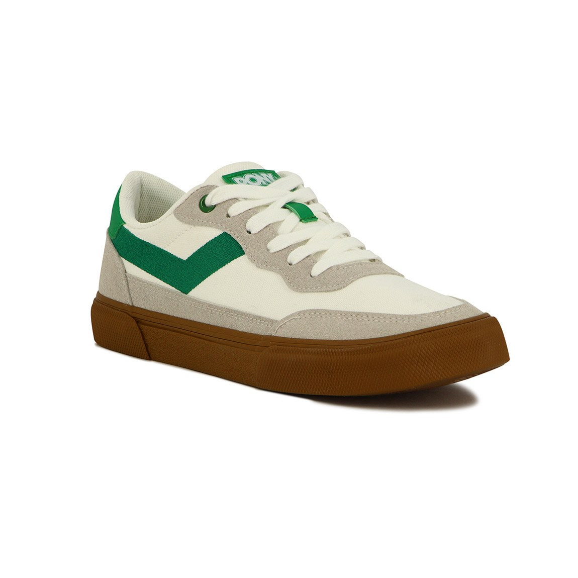 Pony Champion Casual BRONX Hombre Canva-Suede / White-Green