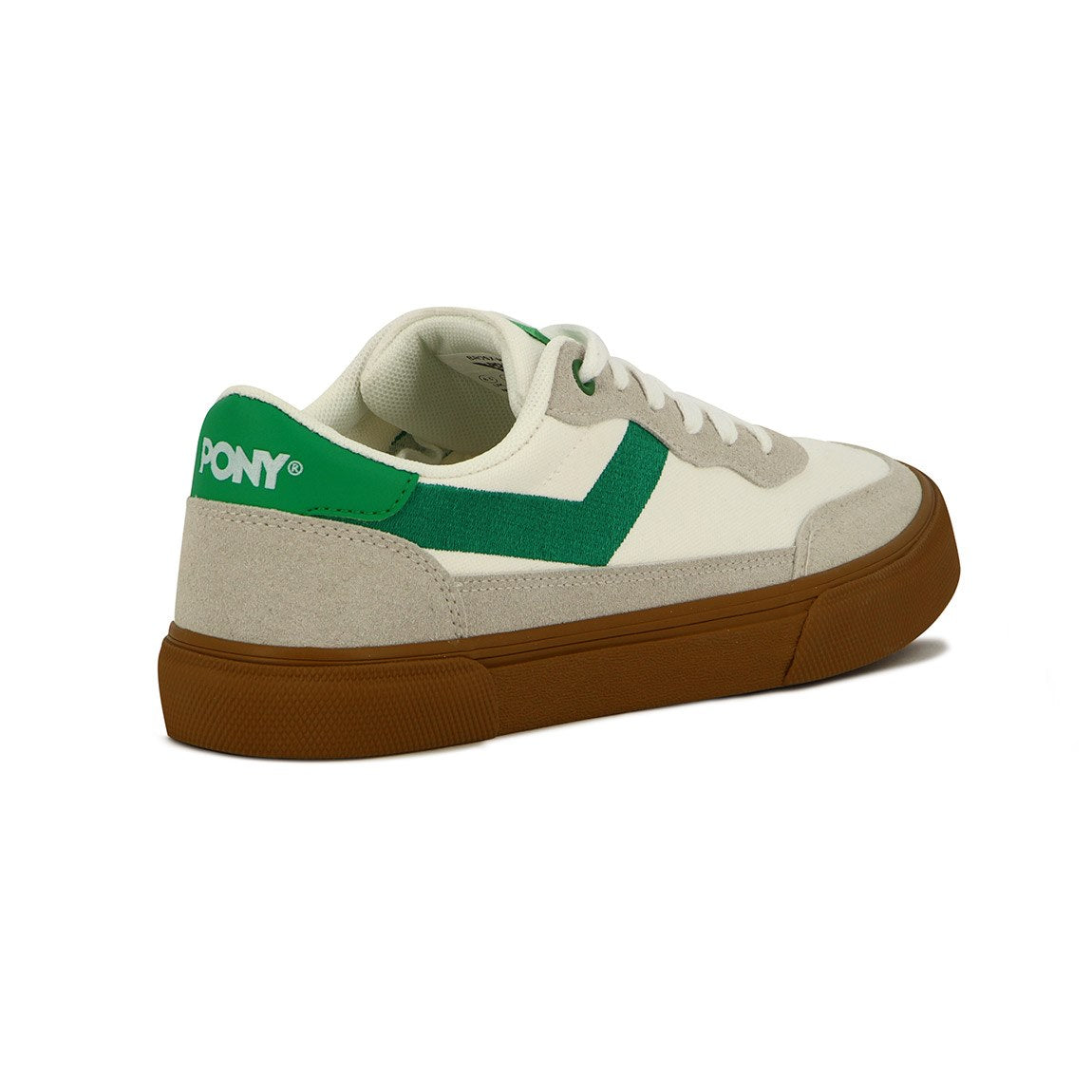 Pony Champion Casual BRONX Hombre Canva-Suede / White-Green