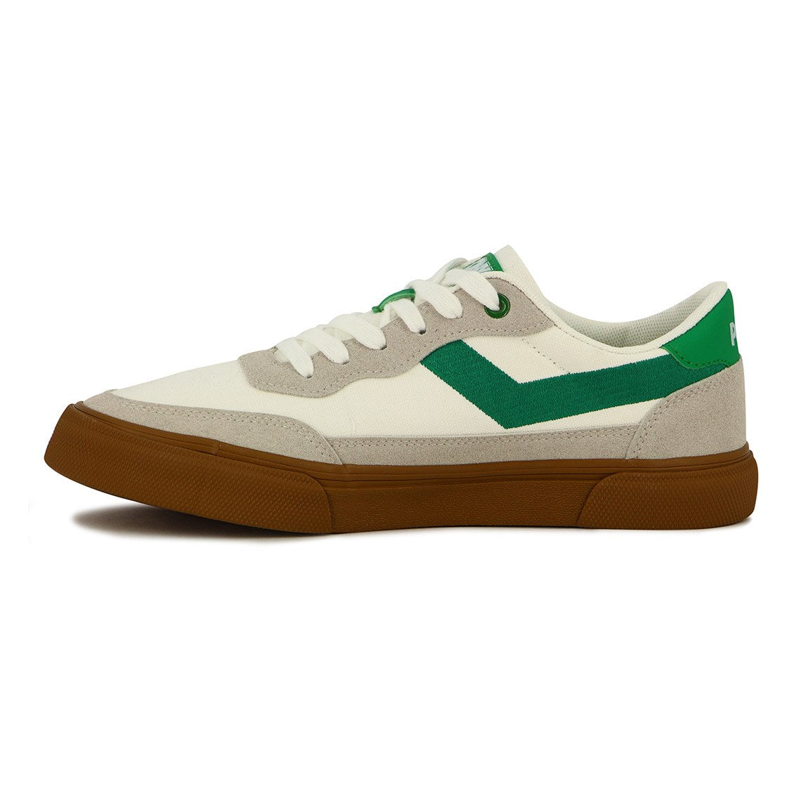 Pony Champion Casual BRONX Hombre Canva-Suede / White-Green