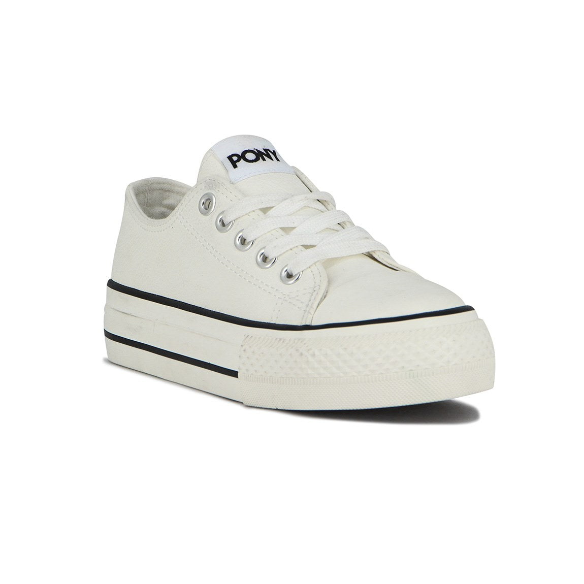 Pony Calzado C/Plataforma Fifth Ave Kids - White