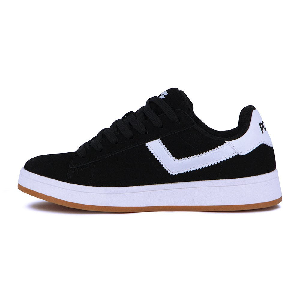 Pony Calzado Lifestyle Square Gamuza Unisex - negro/blanco