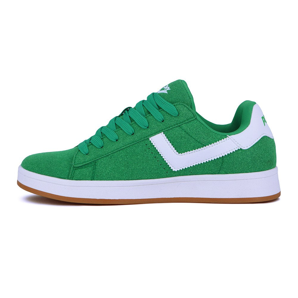 Pony Calzado Lifestyle Square Gamuza Unisex- Verde/Blanco