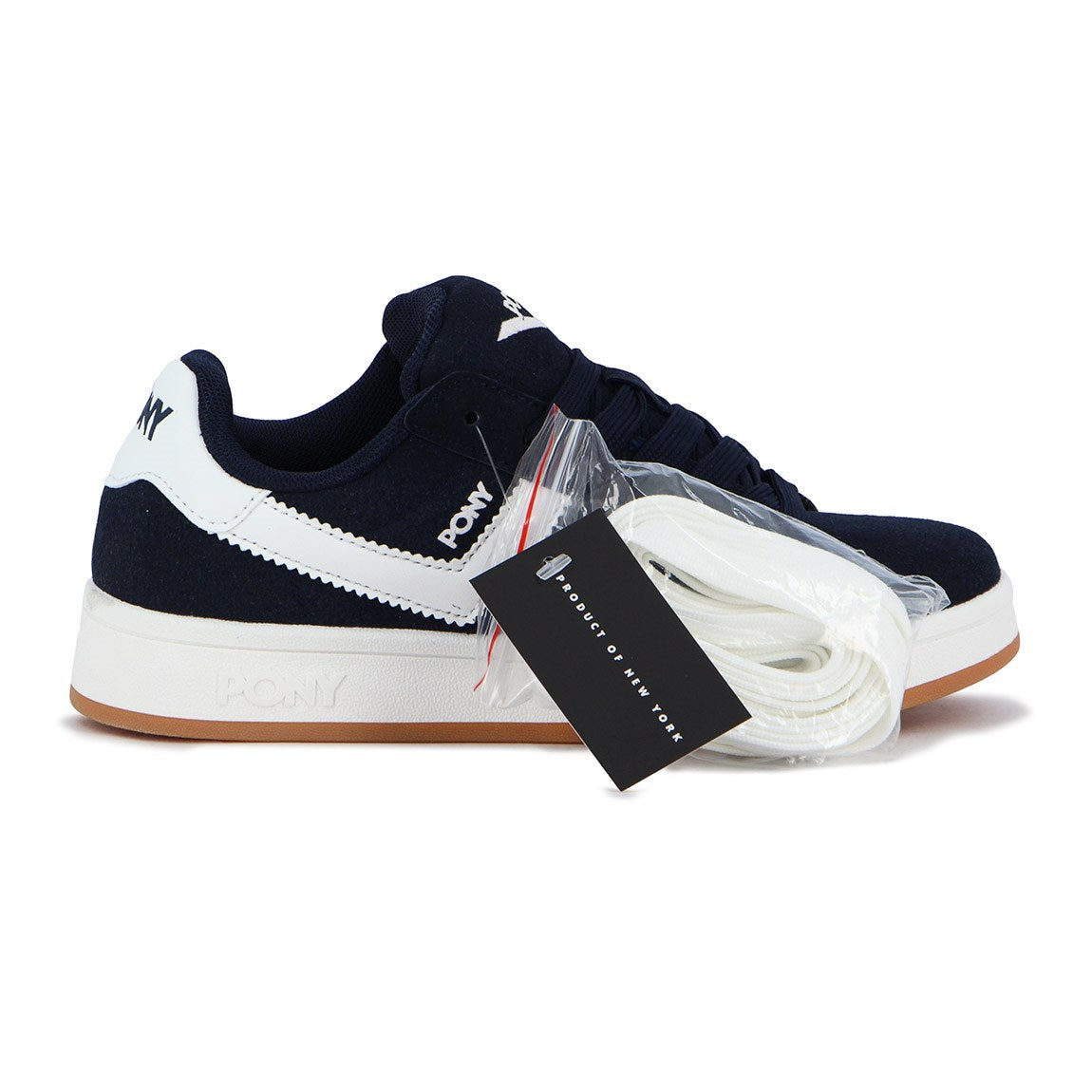 Pony Calzado Lifestyle Square Gamuza Hombre - marino/blanco