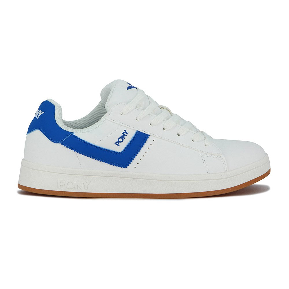 Pony Calzado Lifestyle Square Pu Hombre - blanco/azul