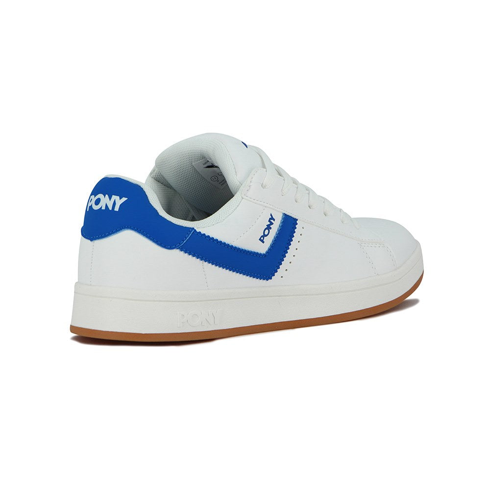 Pony Calzado Lifestyle Square Pu Hombre - blanco/azul