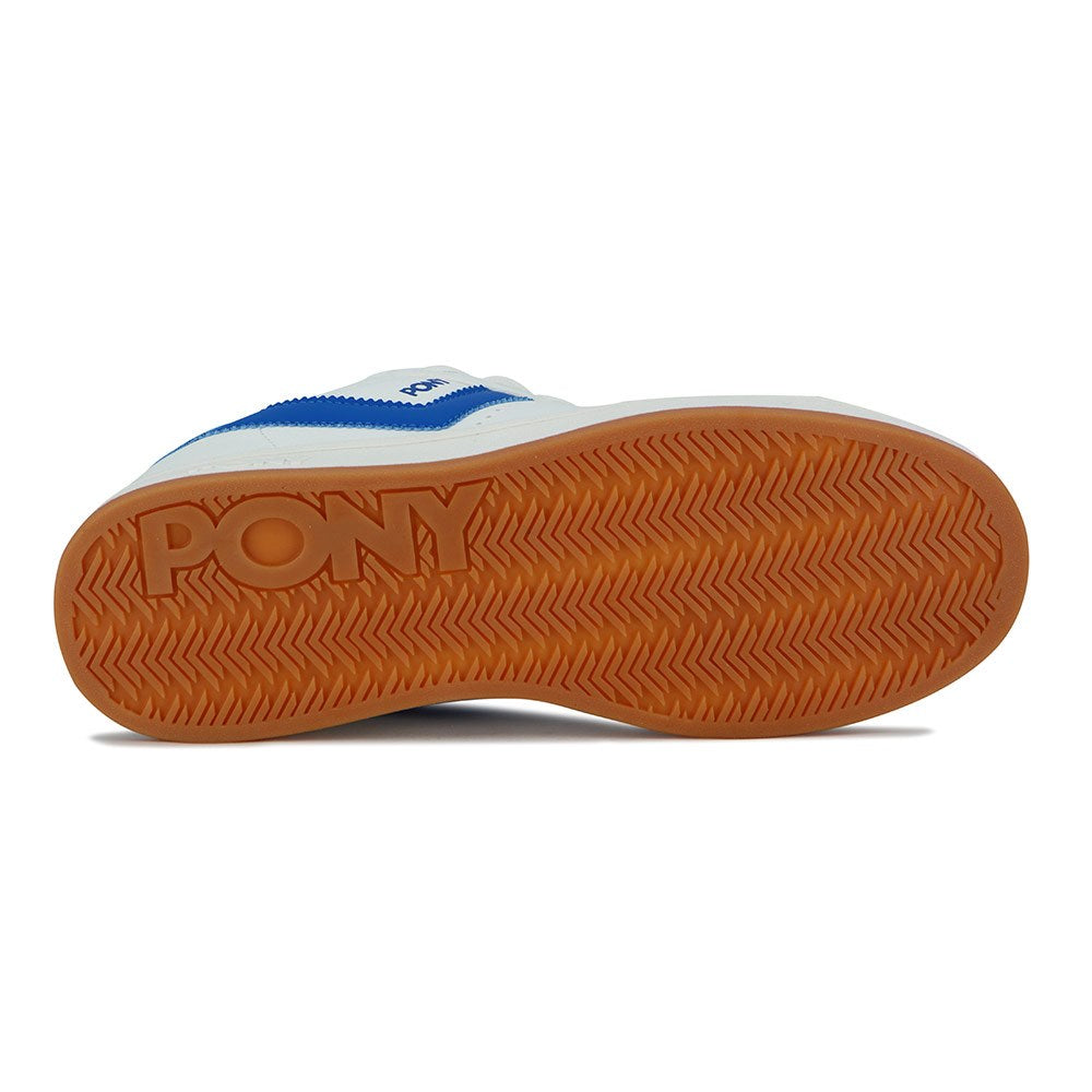 Pony Calzado Lifestyle Square Pu Hombre - blanco/azul