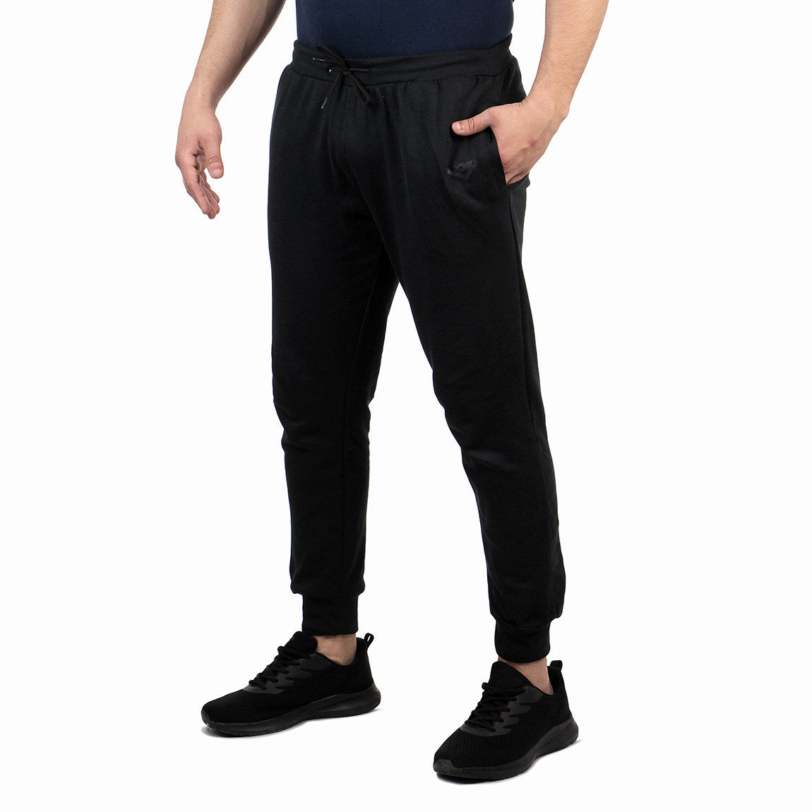 Pony hombre pantalon c/felpa-negro