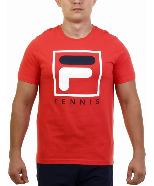 FILA CAMISETA MASCULINA SOFT URBAN VERMELHO/BRANCO/MARINHO